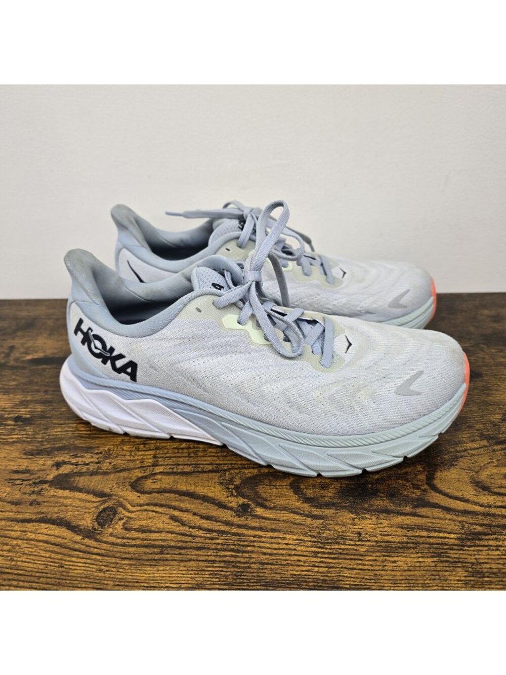 HOKA Arahi 6 Wide Shoes Sneakers Womens Size US 8D EU 40 Blue 1123197 / PABF